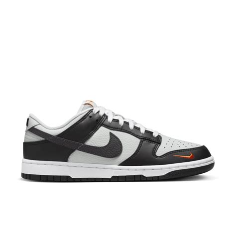 nike dunk low black total orange mini swoosh|mini swoosh black total orange.